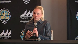 Hailey Van Lith formally introduced by Chicago Sky