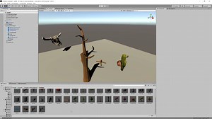 I found it strangely difficult to display an object's wireframe in game in Unity, so I decided to implement it myself! A simple script uses the object's mesh to make multiple line renderers. Not anything difficult, but I'm loving the arcade vector graphics look, especially with a retro shader!