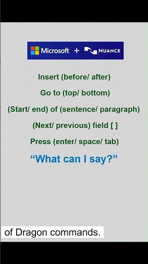 How to: Use basic commands to navigate in your note with Dragon Medical One