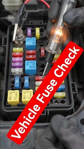 Vehicle Fuse Check – Find the Fault Fast!
