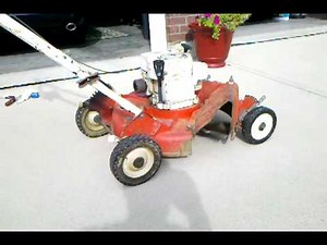 1968 Snapper 21" push mower