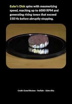 ✨️What makes the Euler’s Disk so hypnotic?✨️