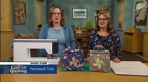 Sara Gallegos demonstrates how to make a three-dimensional quilt block that’s actually a secret pocket! Perfect for a purse or tote, we whipped up a lunch | Fons & Porter's Love of Quilting