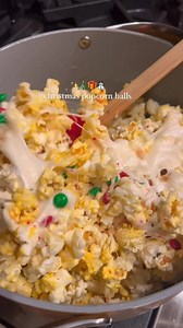 2.8K views · 39 reactions | Christmas Popcorn Balls So easy to make, you can fill with m&ms, caramel bits, even mini chocolate Christmas trees, the ideas are endless. This one is a classic and so delicious too! Grab Stuff Here: https://amzn.to/3YpnBgO #popcornballs #christmastreats #christmastreat #christmasdesserts #christmasfood #christmasfoodideas #partyfoodideas #schoolparty #christmaspartyfood #christmaspartyideas #CommissionEarned | Haley and David | Facebook