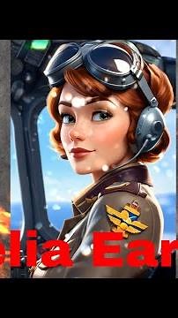 History Bites - Amelia Earhart #history #aviation #facts