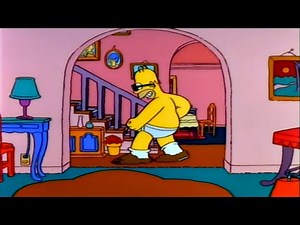 The Simpsons S34E03 : Homer home alone