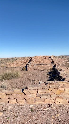 Puerco Pueblo. 2 Native American villiage. 古印第安人村落遗址 2 Petrifiied Forest NP. Arizona 化石森林国家公园亚利桑那