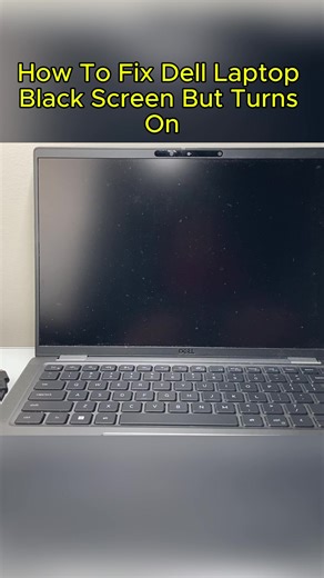 Dell Laptop Black Screen Fix Guide