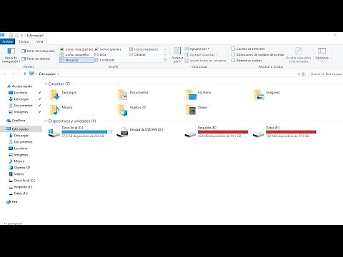 Configurar el explorador de archivos para que abra en Este Equipo windows 10