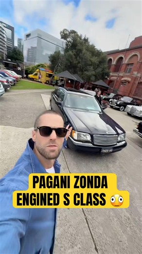 PAGANI ZONDA 🤝 Mercedes AMG S Class V12 gang. Full video now LIVE! 👆👆