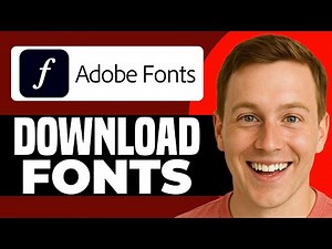 How To Download Adobe Fonts In 2026 | Tutorial For Beginners
