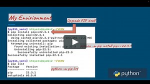 Learning Python - Week1 / Python Environment - PIP Dependencies
