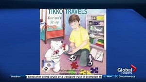 Tikko the bear travels the world for a great cause