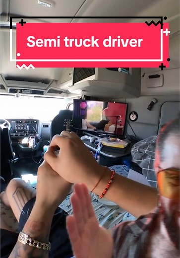 Semi truck driver #creatorsearchinsights @Виталий Дан