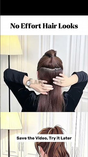 High Ponytail Hacks Every Girl Should Know ✨#HighPonytail #PonytailHacks #HairTutorial