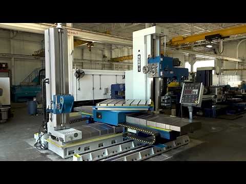 Summit Heavy Duty Horizontal Boring Mill, Model HTM5-XHD-ZL