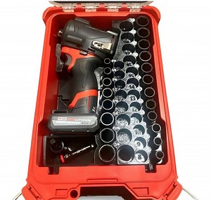 Milwaukee Packout 3/8" Stubby Impact Socket & Bit Organizer ( All Generations 1, 2, 3 ) - Etsy