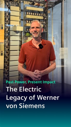 📍 We’re back at the German Museum of Technology in #Berlin with curator Bernd Lüke, diving into how Werner von Siemens was already thinking globally before the world caught up. From undersea cables to electric breakthroughs, this legacy still powers how we live and connect today. 🔌 | Siemens