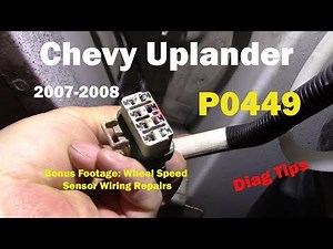 Chevy Uplander P0449 Diagnostic Information