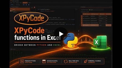 #python #excel #automation #dataengineering #officejs #vba #microsoft #xpycode | Guillaume Bidou