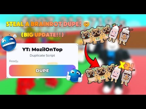 [👾UPDATE ] Dupe Script For Steal A Brainrot! ☠️ 2025 | KEYLESS | FREE