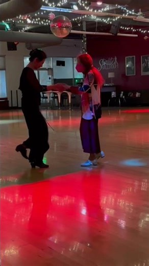 Jitterbug Dance， Teacher Mei is leading senior Phillis, 阿飛， @ Starlite Ballroom！