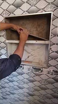 How to Install a Shower Niche with Tiles Step-by-Step