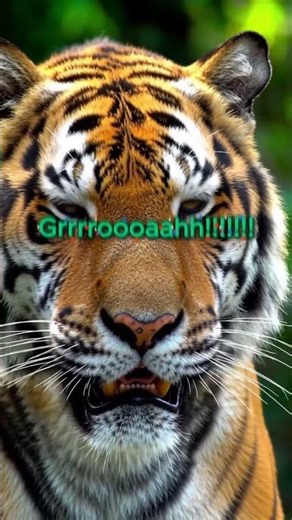 The Tiger Says GROWL GROWL 🐯 Animal Sound Effects #nurseryrhymes #learnanimals #shorts