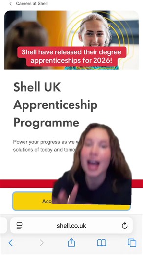 Apply Now for Shell's Degree Apprenticeships 2026