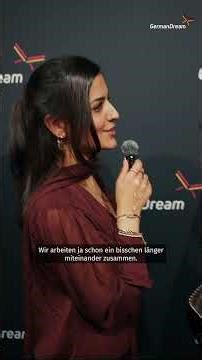 Nalin interviewt Jennifer und Niklas der Deutschen Postcode Lotterie beim GermanDream Awards 2026