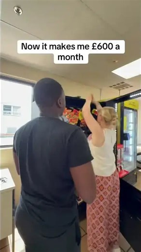 Vending machine business makes £600/month