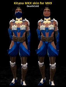 Kitana MKX skin for MK9 Mod for Mortal Kombat Komplete Edition | MKKE Mods