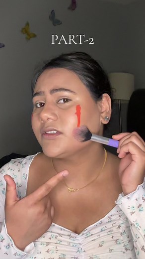 @elfcosmetics foundation@revlon concealer@physician formula bronzer@QUO blush@Maybelline NY press powder