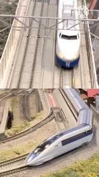 【#nゲージ 】 500系のぞみ＆100系グランドひかり 走行シーン