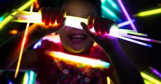 Poison control centers warn about glow sticks and kids on Halloween