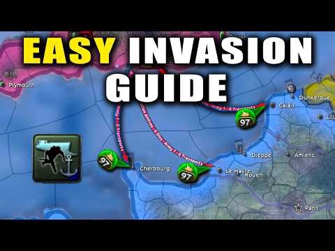 EASIEST NAVAL INVASION GUIDE Hoi4 2025