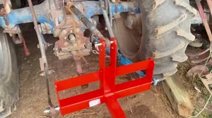 YITAMOTOR 3 Point Trailer Hitch with 2" Receiver for Category 1, 3 Pt Tractor Quick Hitch Drawbar Adapter Attachments with Suitcase Weight Brackets