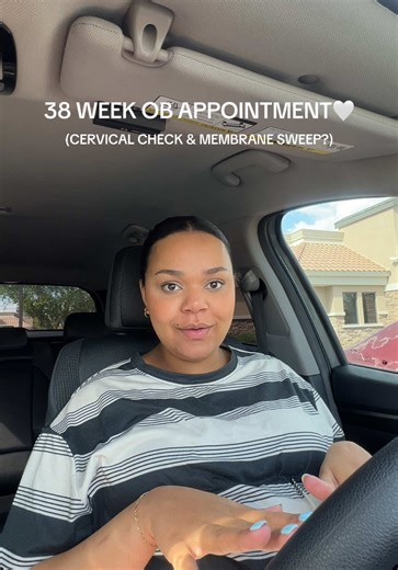 Cervical Check and Membrane Sweep at 38 Weeks