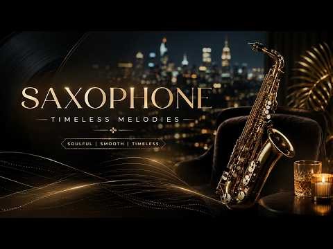 Smooth Jazz Saxophone Playlist 🎷 Perfect Background Music for Every Moment