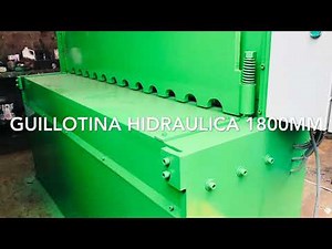 Guillotina Hidraulica 1800 Plancha Acero - Cizalla motorizada