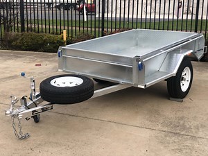 6x4 300s Galvanised Single Axle Trailer (ITS Suspension)