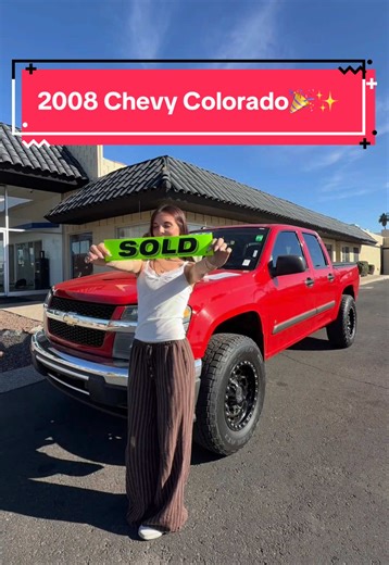 Sold: Stunning Cherry Red 2008 Chevy Colorado!