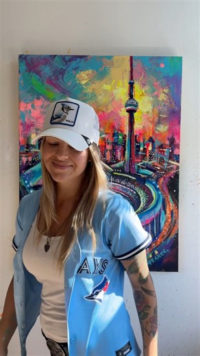 Go Jays Go! 💙 Prints linktr.ee/carlieartist | Carlie Pearce - Artist