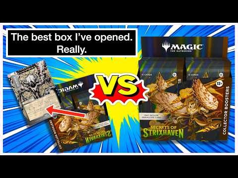MTG Strixhaven - Double Collector Booster Battle - My Best Box Opening Ever.