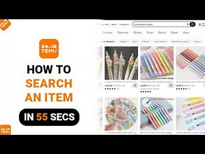 How to Search An Item on Temu [NEW]