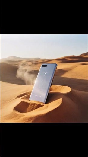 "Meet the New Tesla Phone: Unleash Power Like Never Before! 🔋📱 #shorts