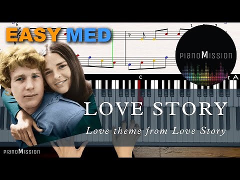[Real Piano Tutorial] LOVE STORY_Love theme with Follow-Up Tutorial