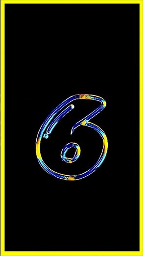 Amazing Neon color countdown with words/Beep #shorts #2023