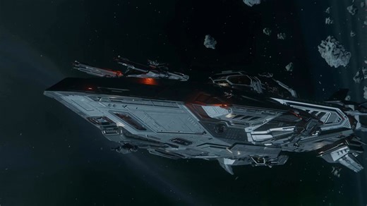 【4K】火力与优雅并存！ RSI Perseus战舰电影级演示