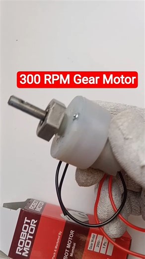 300 RPM Gear Motor #shorts #ytshorts #shortvideo